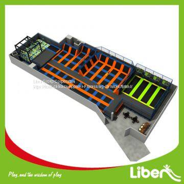 Customized Indoor Trampoline Location With Foampit photo-2