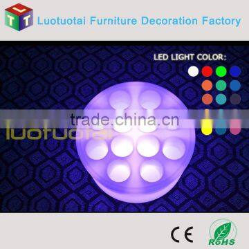 Eco-friendly Polyethylene LED Wine Cup Tray ,LED Serving Tray LED Wine Glass Tray LTT-WB08A