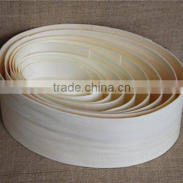 Oval Cheap Natual Balsa Wood Craft Oriental Jewelry Box photo-4