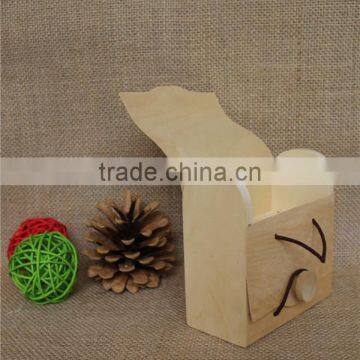 Small Decorative Lightweight Wood Wedding Favor Gift Box photo-4
