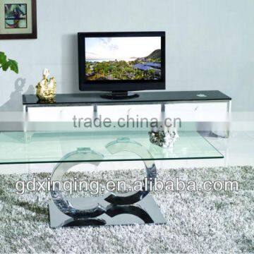 C286 Living Room Furniture Glass Top Cheap Coffee Table photo-4