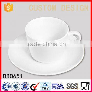 Custom Espresso Cup and Saucer, Ceramic Coffee Cup photo-5