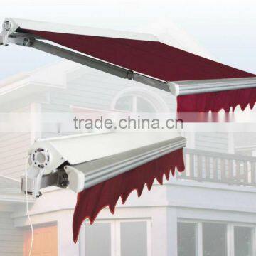 2017 Top Sale Trade assurance Cheap Rooftop Aluminum Balcony Commercial Awning