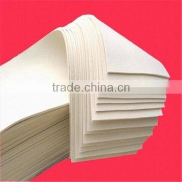 100% Wool industrial pressed thick white wool Felt