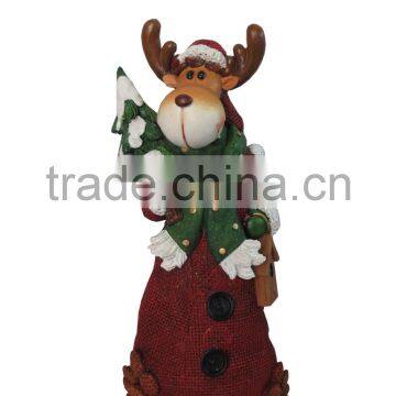 2014 New Handmade Resin Christmas Reindeers Gift for Sale photo-4