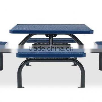 Attractive Garden Furniture Wrought Iron Dining Table With Chairs photo-6