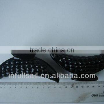 Fashion Black Plastic Hair Claw Clip