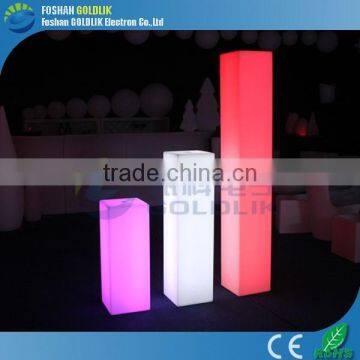 Computer Control IP65 Waterproof Square Pillar LED Garden Landscape Light Lamp photo-2