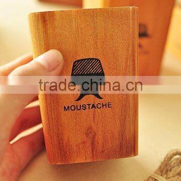 custom simple wooden pen container,pencil holder