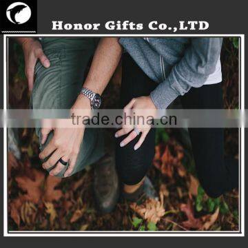 Fashionable Custom Top Quality Silicone Wedding Ring For Sports photo-2