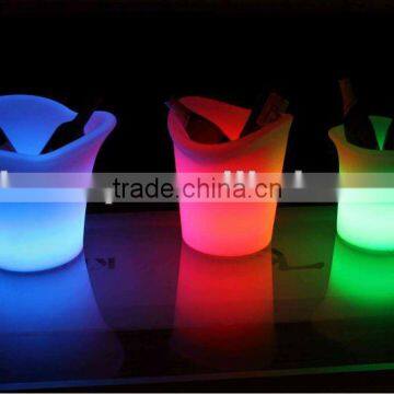 remote control rechargeable LED ice bucket /LED bucket