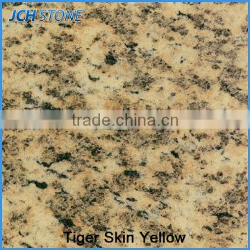 Top quality tiger skin yellow natural granite stone countertops Desktops flooring tiles