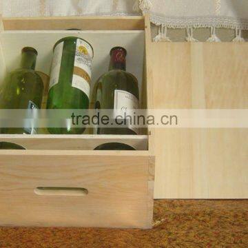 Natural Handmade Pine Box for Storage photo-3