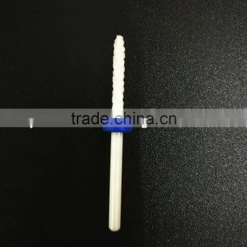 Medium Type Small Flame Head Diameter 2.0MM Polishing Drill Nail Ceramic Drill Bit photo-4
