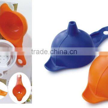 3 in 1 plastic kitchen funnel