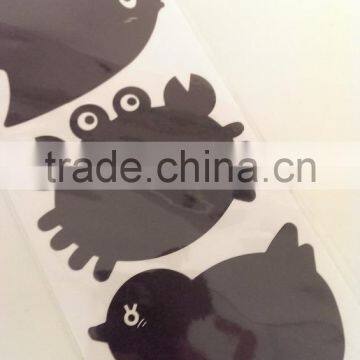 Cute Hippo, Fish, Crab, Duck Design Decorative Chalkboard Label for Glass Bottle, Chalkboard Label Sticker photo-5