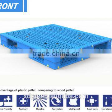 6 runners RACKING HDPP plastic pallet