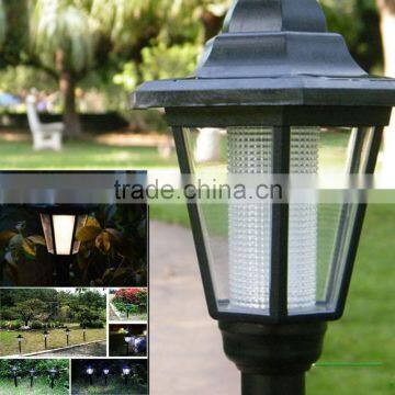 Solar Powered Outdoor Garden LED Light Path/Yard /Landscape Post Lawn Lamp