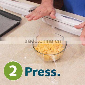 Smart Aluminum Foil Wax Paper Cutter Plastic Film Food Warp Dispensers photo-2