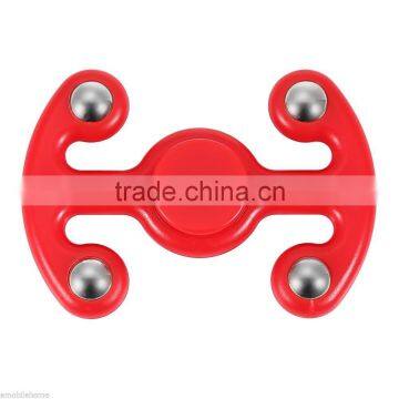 Fidget Hand Spinner Finger Toy Stress Reliever Killing Time Adults/Kids Red photo-2