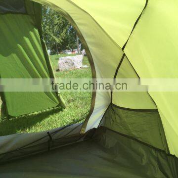 China Factory Selling OEM Luxury Family Green Color Camping Tent for Sale photo-5