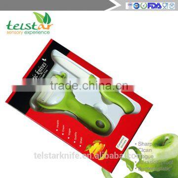 Manufacturers selling ceramic fruit knife peeler gift box packaging