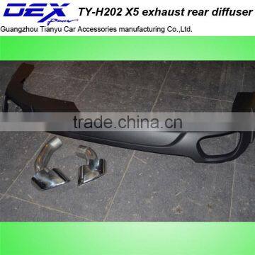 High quality B~MW X5 PP exhaust rear diffuser