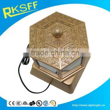 golden painting photo frame, Rechargeable can move photo frame