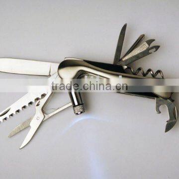 new style multi knife/Multi function pocket knife/Stainless steel hand tool ( K5011SG2D )