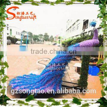 Large Garden Decorative Artificial Grass Sculpture Customized Decoration Artificial Plannt Sculpture
