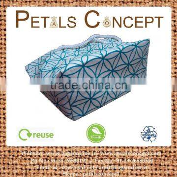 Hot Exclusive Floral Print Cotton Canvas Beach Bag With Twisted Rope Handle - Hanging Zip Pocket-made From Natural 12 Oz Canvas photo-4