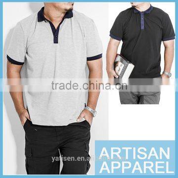 Men's Polo Shirts Wholesale 2016 New Plus Size 100% Cotton Casual Polo Shirts For men& OEM from apparel manufacturer in China