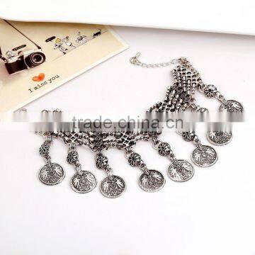 Origianl Hand Made Miao Bracelet With Coins Dangles photo-2