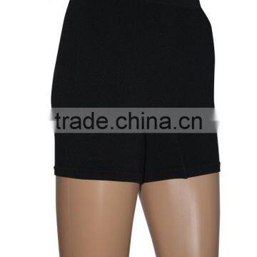 Black tight shorts panty/hot seamless shorts manufacturer