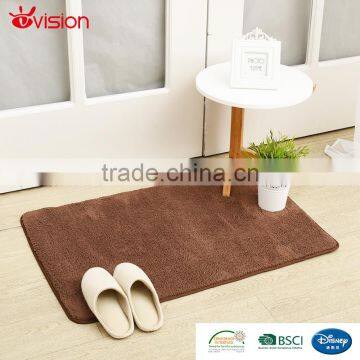 uni floor mat,good seles in Europe,bsci factory , oeko certificate,coral fleece