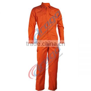 NFPA 2112/EN 11611 pyrovatex fireproof cotton coveralls