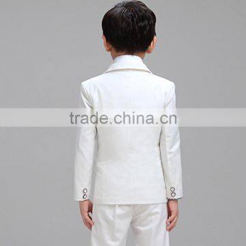 Custom Made Boys Tuxedo Suits Korean Boys White Suit photo-6