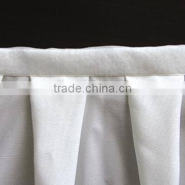 2015 Hot Selling Polyester Cheap Colorful Table Skirting photo-3