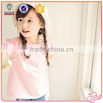 2016 Shishi Girl Style Cute Lace Dot Fancy Jersey Girl Blouse photo-2