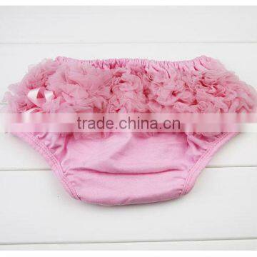 Chiffon Ruffled Baby Bloomers