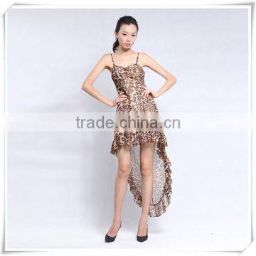 leopard print tall tube women sexy dress,women dress model 2017