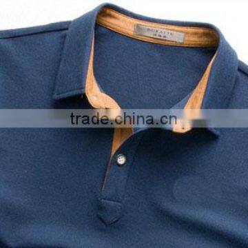 2017 China Wholesale Professional Fashion High Quality Cheap Men Short Sleeve Polo Shirt Cotton photo-3