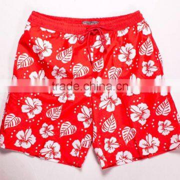 Cotton Polyester Men Printed Beach Shorts photo-3