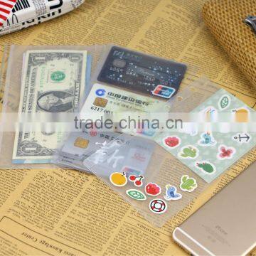 Custom PVC Pocket Transparent Internal Insert Pocket Planner Pouch photo-2