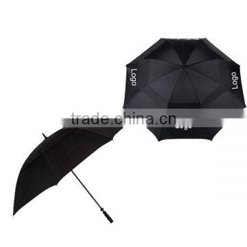 Black custom promotion golf umbrellas