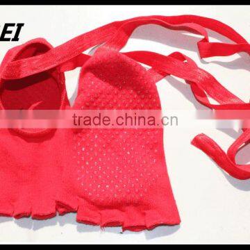 Non-slip Yoga Socks Toe Socks Toe Socks Lace Halter Dance Toe Socks photo-5