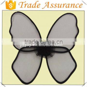 High Quality 2014 Net Yarn Material Black Angel Butterfly Wings Wwholesale for Sale