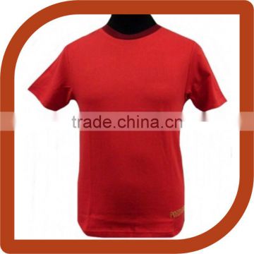 Red O-Neck T-Shirts Man