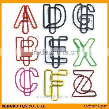 Strange Shape Different Kinds Letter Shaped Paper Clip