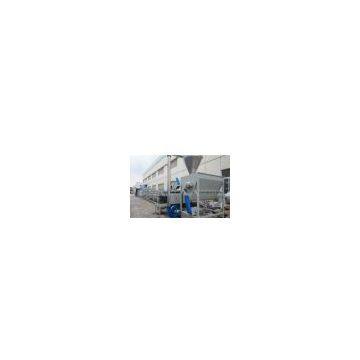 Washing, dewatering and drying Film blowing machine line Plastic Recycling Machines